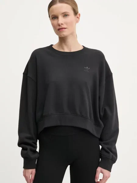Суитчър Adidas Originals с принт черно