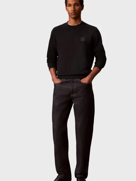 Махровый свитшот Calvin Klein черный