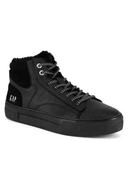 Gap Sneakersy PORTLAND CUP MID W černá