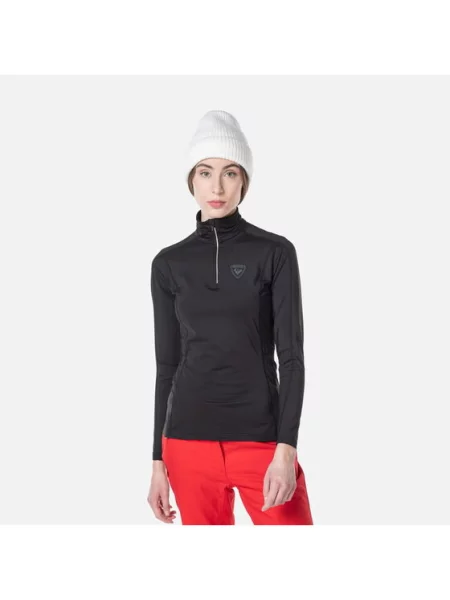 Termo tričko longsleeve Rossignol Classique black černé
