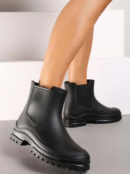 Cizme de cauciuc Inny slip-on negru
