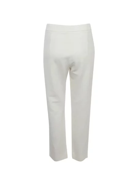 Pantaloni Max Mara tricotate alb