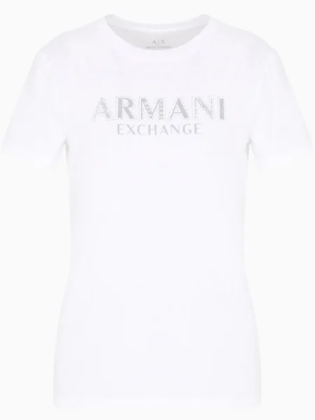 Tricou Armani Exchange alb