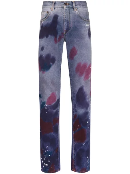 Дънки Off-white бяло