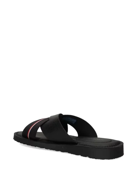 Sandale Tommy Hilfiger cu bretele negru