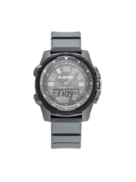 G-STAR Analogové hodinky Duo-time watch šedá