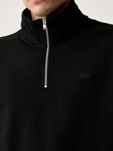 Суичър с цип Levi's® черно