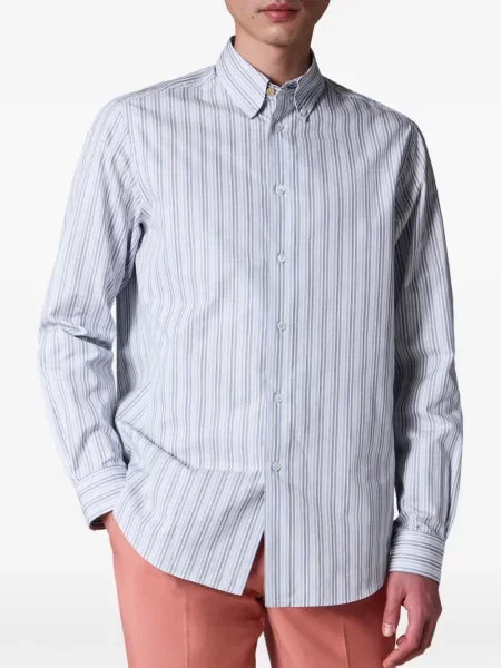 Ριγέ πουκάμισο Paul Smith λευκό