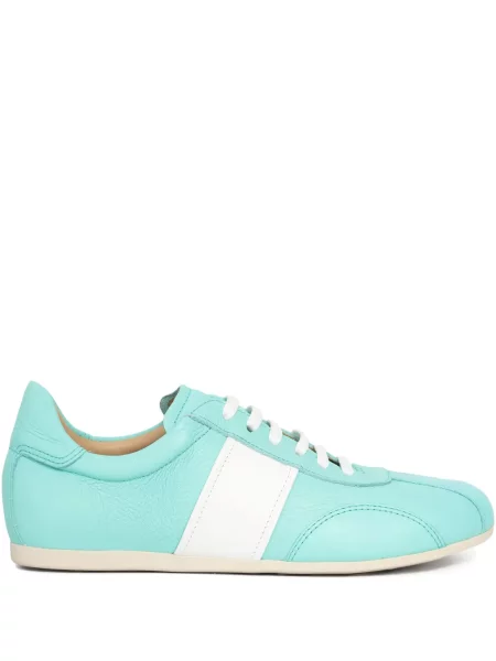 Pulover Sarah Chofakian cu dungi albastru