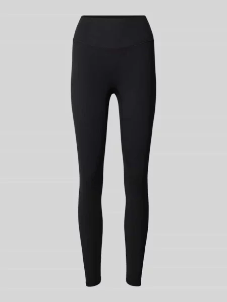 Legginsy o kroju slim fit z nadrukiem z logo model PURELUXE' Fabletics czarne