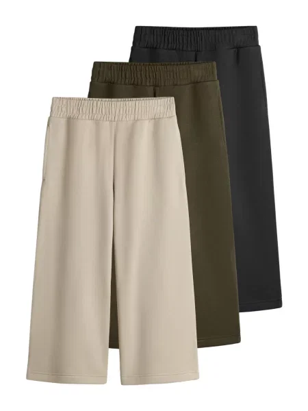 The Set Pantaloni bej / oliv negru
