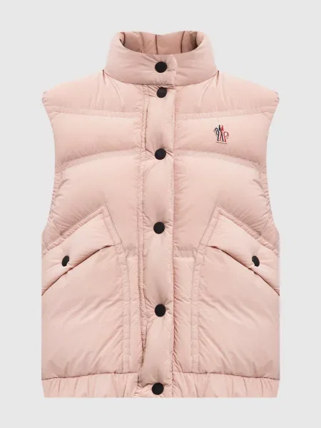 Пуховий жилет Baise Moncler Grenoble рожевий