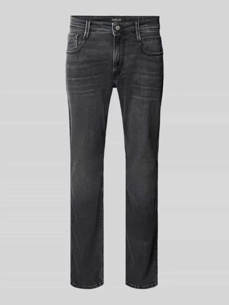 Jeansy o kroju slim fit z 5 Replay