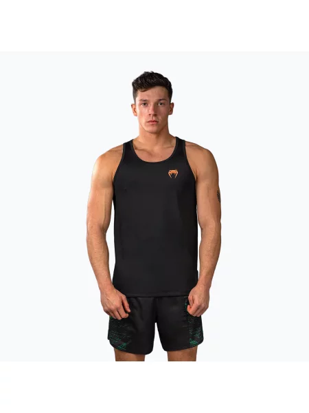 Férfi póló Venum Contender black/gold. Méret: S fekete