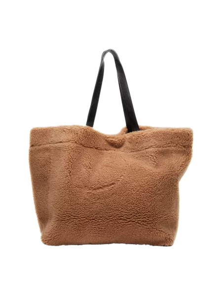 Shopperka Stand Studio wełniana brązowa