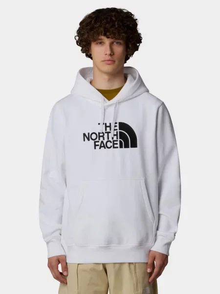 Худі The North Face Drew Peak бавовна/поліестер білий