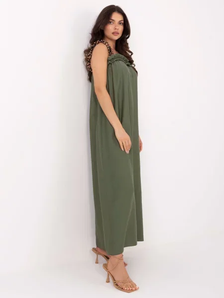 Rochie Italy Moda de costum kaki