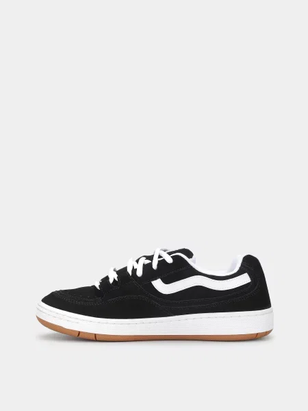 Замшевые кроссовки Vans черные