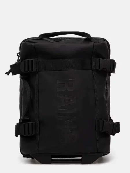 Mała mały torba podróżna Rains retro czarna
