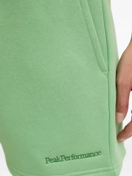 Pantaloni scurți Peak Performance cu cordon verde