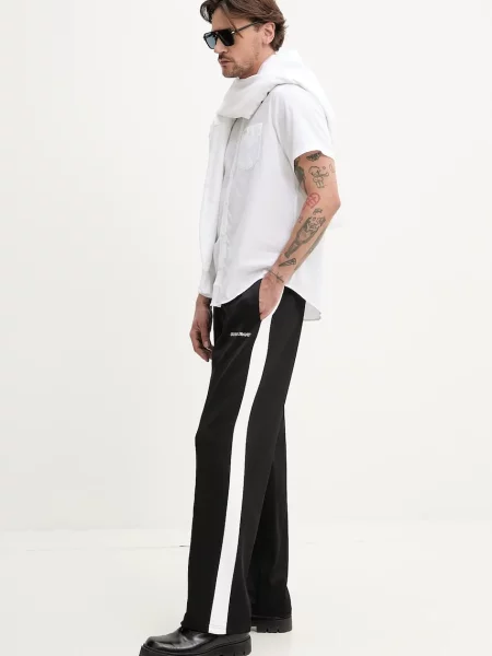 Спортивні штани Guess Jeans візерунок чорний