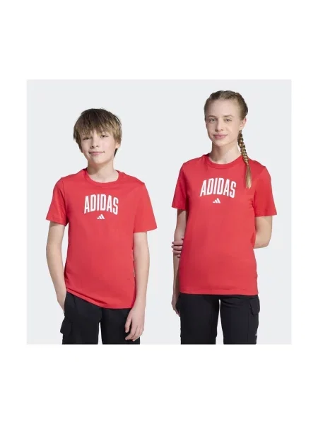 Tricou copii Adidas roșu