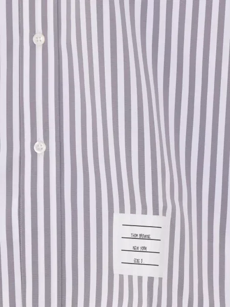 Scurt cămașă Thom Browne gri