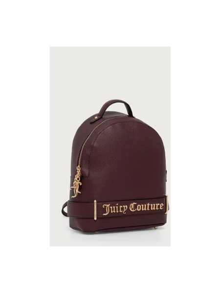 Juicy Couture plecak z imitacji skóry Jasmine fioletowy