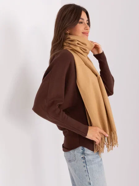 Šal Fashionhunters z obrobami