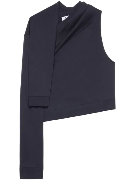 Bluza Courreges asymetryczna czarna