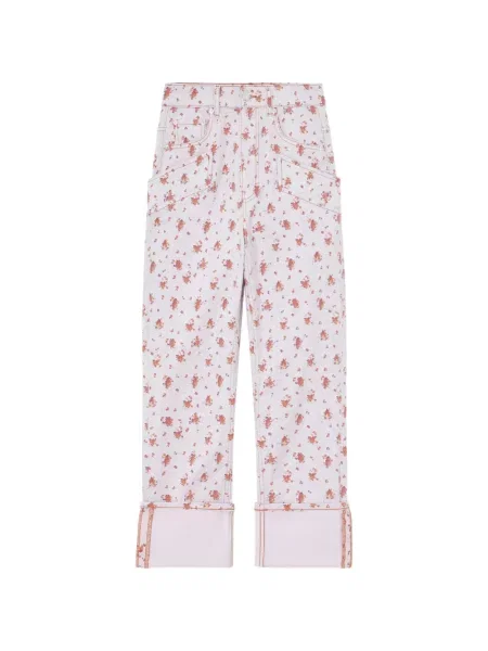 Blugi Ganni cu model floral