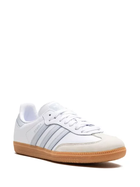 Kožené tenisky Adidas Samba bílé