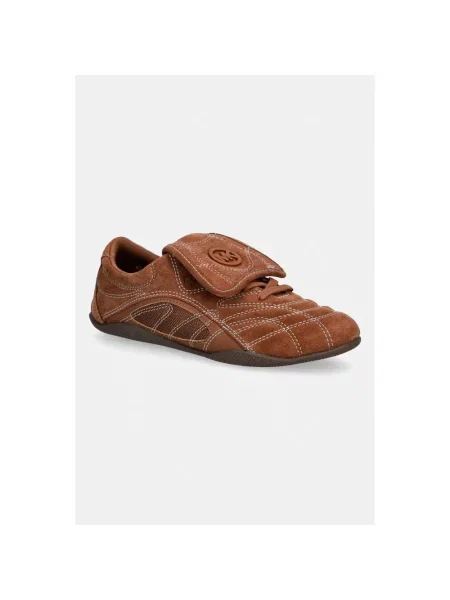 Sneakersy Michael Kors zamszowe brązowe