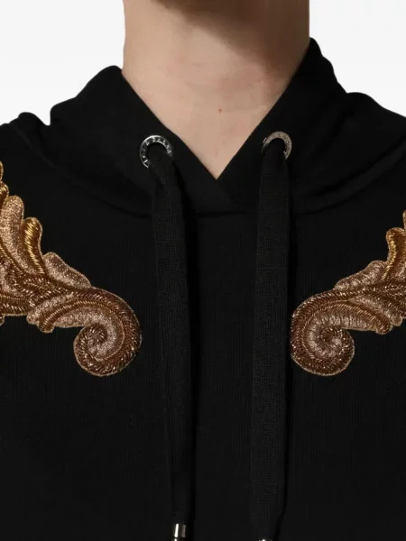 Суичър с качулка Dolce & Gabbana черно