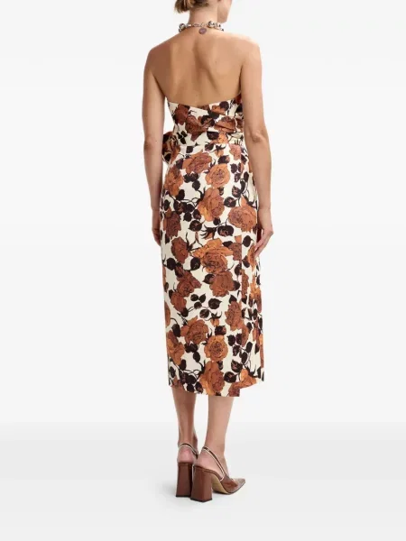 Rochie Essentiel Antwerp cu model floral de costum