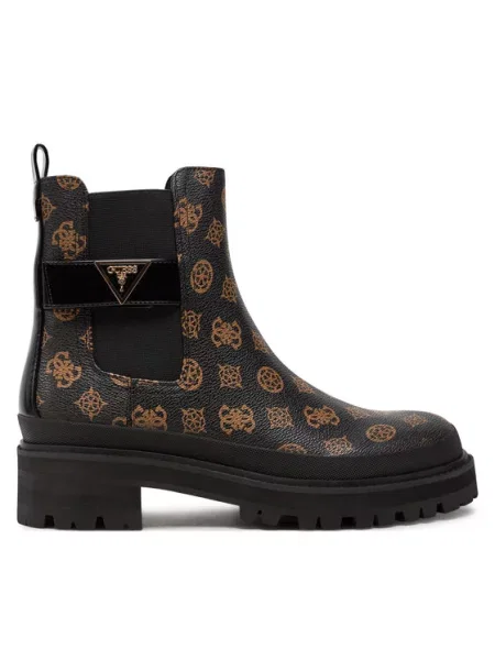 Škornji Guess rjava