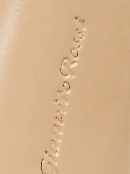 Pantofi cu toc Gianvito Rossi din piele de căprioară negru