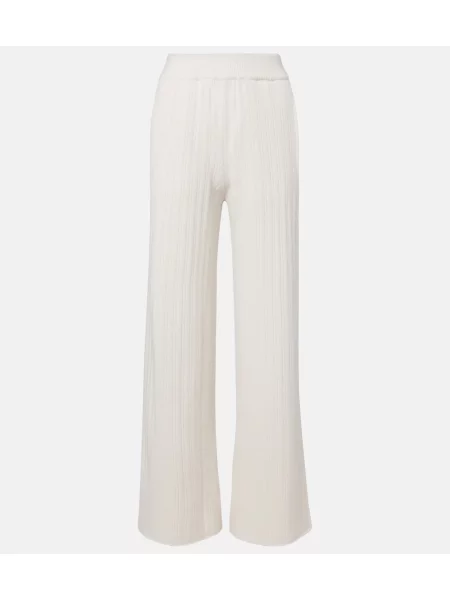 Pantaloni Eleventy de lână alb