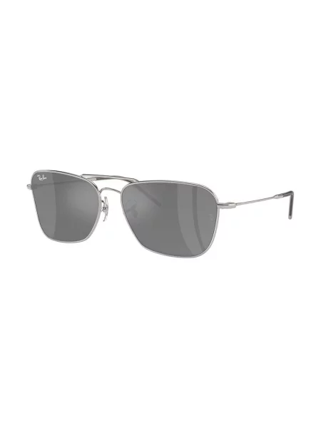 Ray-Ban ochelari de soare CARAVAN REVERSE argintiu