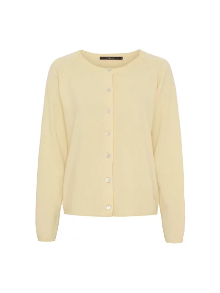 Sweter Btfcph z kaszmiru żółty