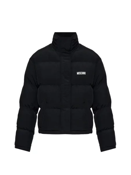 Geacă Moschino cu imagine negru
