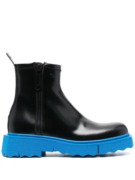 Cizme scurte Off-white alb