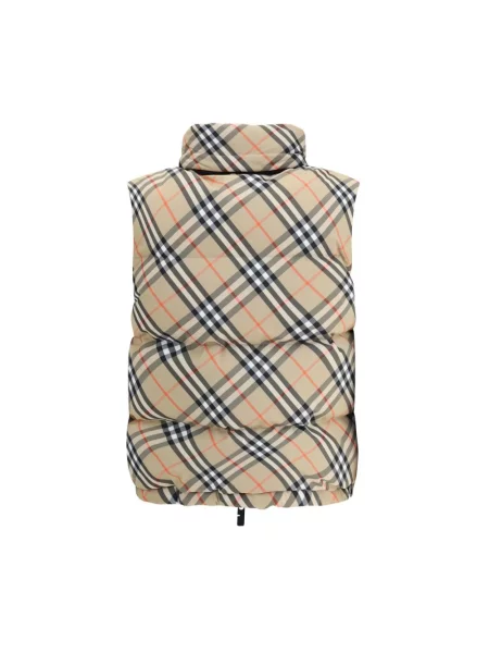 Kamizelka Burberry z kapturem beżowa