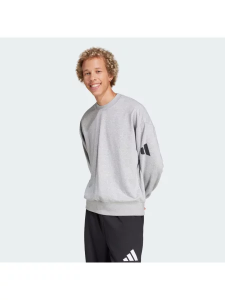 Bluza Essentials Loose Fit 3 Bar Logo czarna