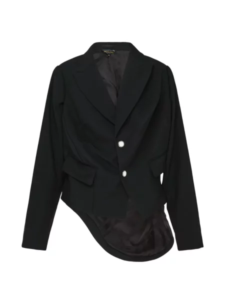 Sacou Comme Des Garçons asimetric negru