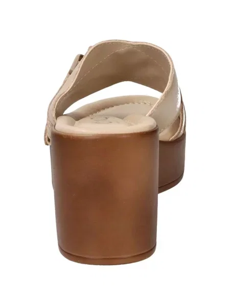 Šľapky Cinzia-soft béžová