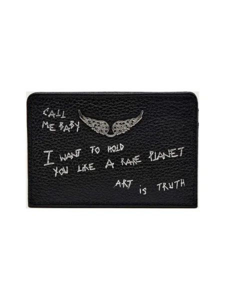 Portofel Zadig&voltaire din piele negru