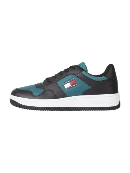 Sneakersy Tommy Jeans retro czarne