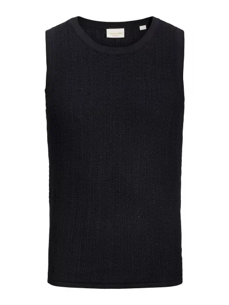 JACK & JONES Pulover JORMenton' negru