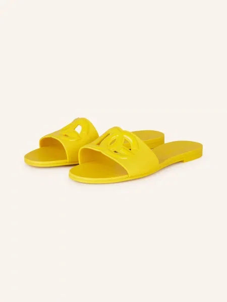 Dolce & Gabbana Pantofle žlutá